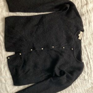 Sezane Gaspard Cardigan in Black